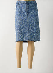 Jupe mi-longue bleu CONCEPT K pour femme seconde vue