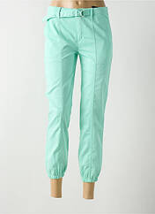 Pantalon 7/8 vert ANNA MONTANA pour femme seconde vue