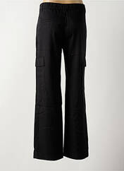 Pantalon cargo noir ANNA MONTANA pour femme seconde vue