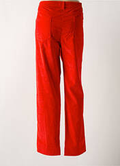 Pantalon slim rouge COUTURIST pour femme seconde vue
