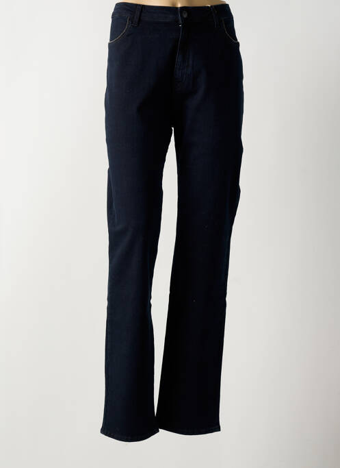 Jeans coupe slim stretch taille normale bleu KANOPE femme