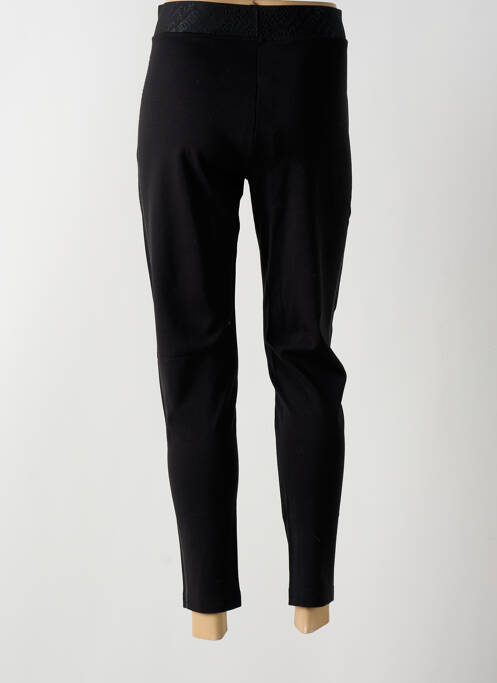 Jegging broderie galons latéraux taille haute noir HAJO femme