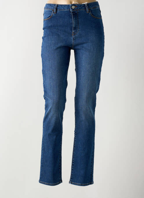 Jeans coupe droite bleu KANOPE pour femme