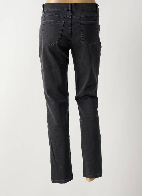 Jeans coupe slim noir ANNA MONTANA pour femme