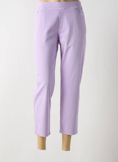 Jegging violet ANNA MONTANA pour femme