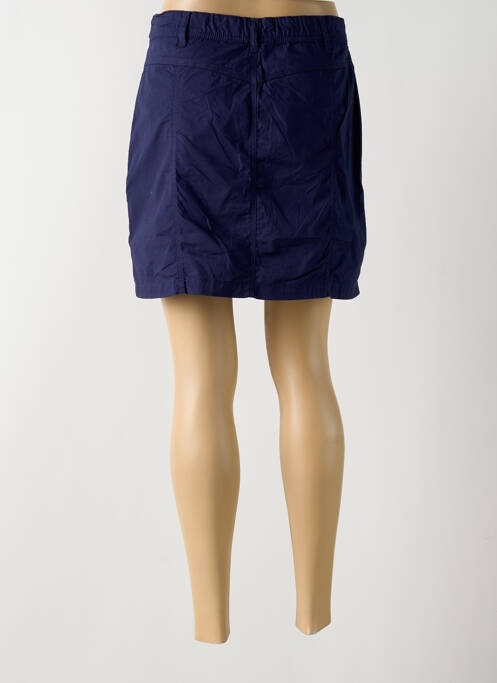 Jupe courte bleu QUATRE VINGT JOURS pour femme