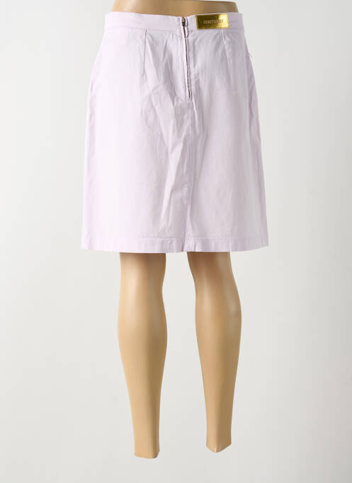 Jupe courte rose COUTURIST pour femme