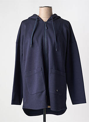 Veste casual coupe droite bleu JOY OF LIFE femme
