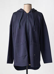 Veste casual coupe droite bleu JOY OF LIFE femme