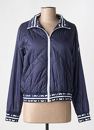 Veste casual finition intérieure doublée bleu JOY OF LIFE femme
