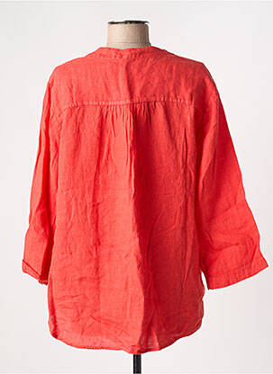 Blouse col rond manches longues rouge JOY OF LIFE femme