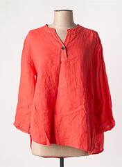 Blouse rouge JOY OF LIFE pour femme seconde vue