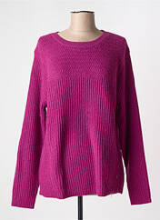 Pull violet JOY OF LIFE pour femme seconde vue
