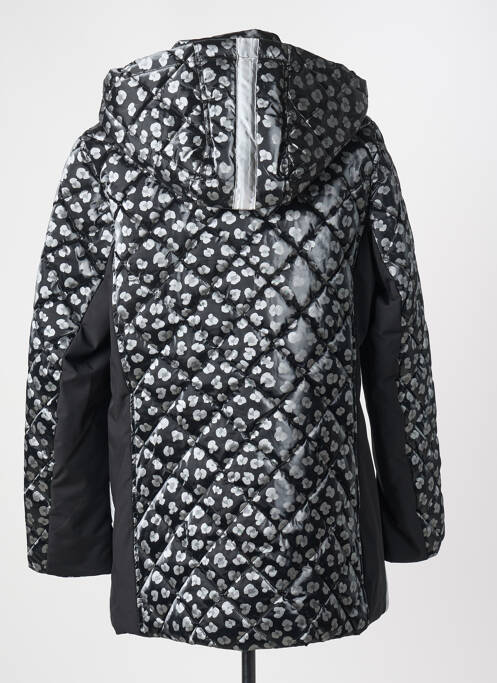 Doudoune poches a capuche noir AZAY femme