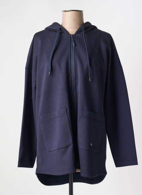 Veste casual coupe droite bleu JOY OF LIFE femme