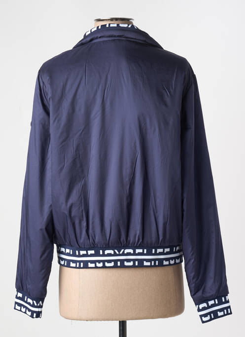 Veste casual finition intérieure doublée bleu JOY OF LIFE femme