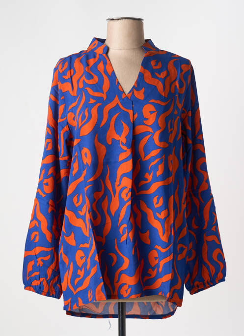 Blouse bleu JOY OF LIFE pour femme