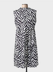 Robe mi-longue noir NARA pour femme seconde vue