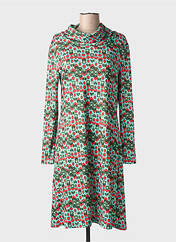 Robe mi-longue vert TINTA pour femme seconde vue