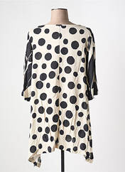 Tunique manches longues beige G!OZE pour femme seconde vue