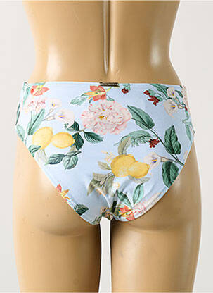 Bas de maillot de bain imprimé tie and dye culotte bleu WATERCULT femme