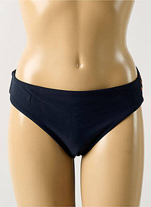 Bas de maillot de bain stretch culotte bleu HATEIA femme