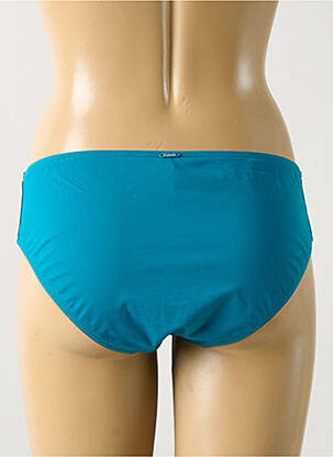Bas de maillot de bain effet matière satinée culotte bleu AUBADE femme