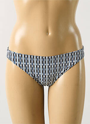 Bas de maillot de bain imprimé fantaisie culotte gris DNUD femme