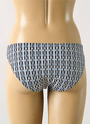 Bas de maillot de bain imprimé fantaisie culotte gris DNUD femme