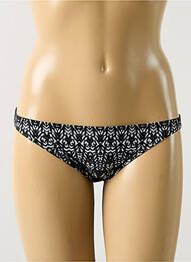 Bas de maillot de bain imprimé fantaisie culotte noir GOTTEX femme