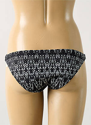 Bas de maillot de bain imprimé fantaisie culotte noir GOTTEX femme