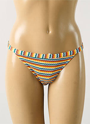 Bas de maillot de bain stretch culotte jaune PASSIONATA femme