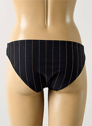 Bas de maillot de bain effet matière satinée culotte noir CHANTELLE femme