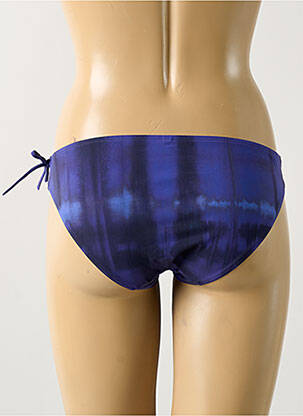 Bas de maillot de bain imprimé fantaisie culotte violet CHANTELLE femme