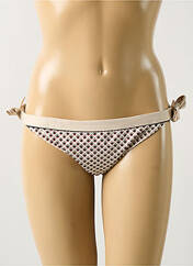 Bas de maillot de bain beige LE BOURGET pour femme seconde vue