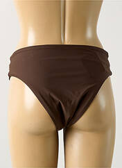 Bas de maillot de bain marron HATEIA pour femme seconde vue