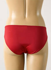 Bas de maillot de bain rouge LE BOURGET pour femme seconde vue