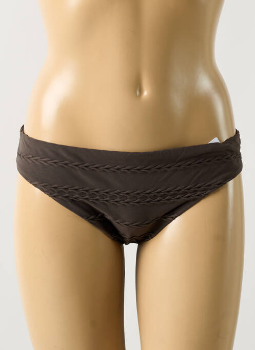 Bas de maillot de bain marron CHANTELLE pour femme