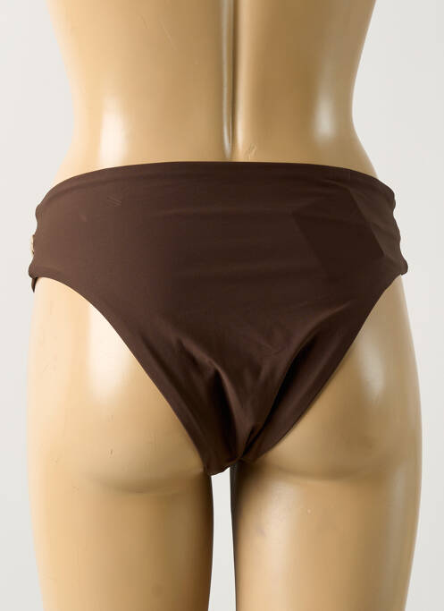 Bas de maillot de bain marron HATEIA pour femme