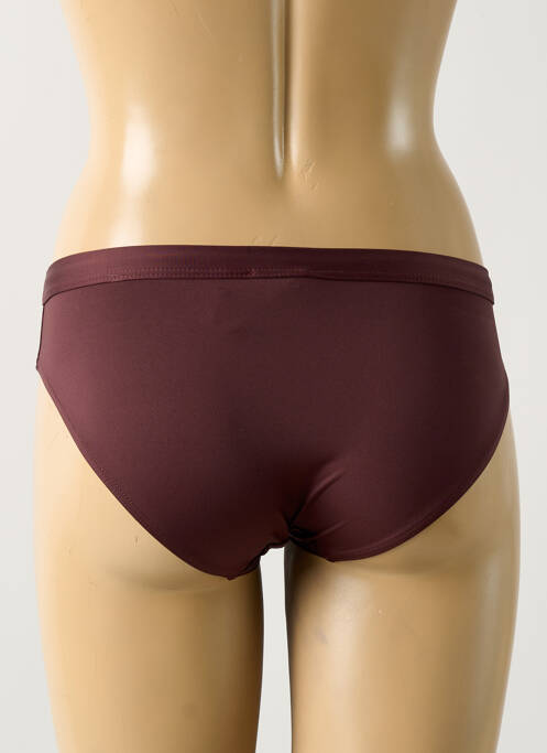 Bas de maillot de bain marron LE BOURGET pour femme