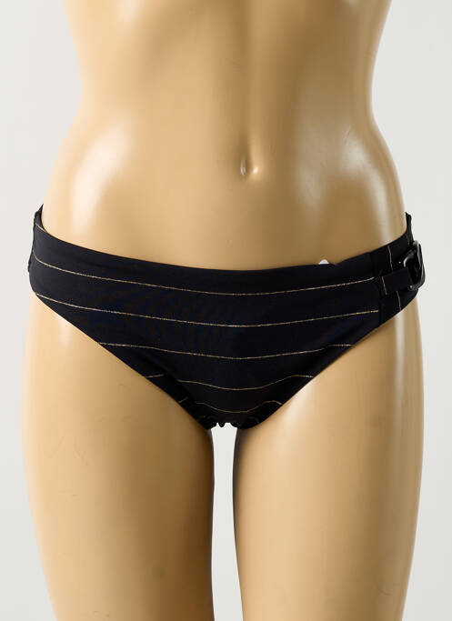 Bas de maillot de bain noir CHANTELLE pour femme