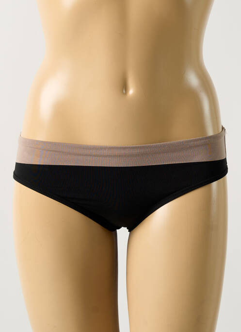 Bas de maillot de bain noir LE BOURGET pour femme