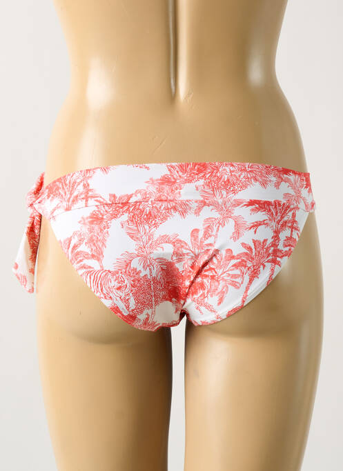 Bas de maillot de bain rouge HATEIA pour femme