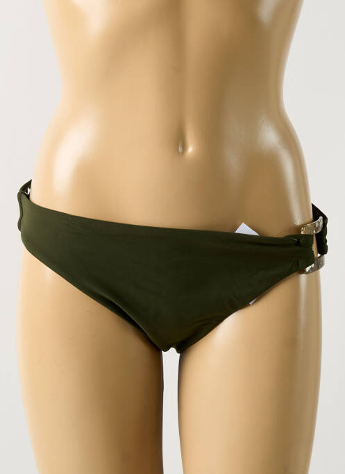 Bas de maillot de bain vert HATEIA pour femme