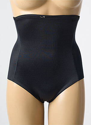 Culotte gainante tissage satiné noir JANIRA femme