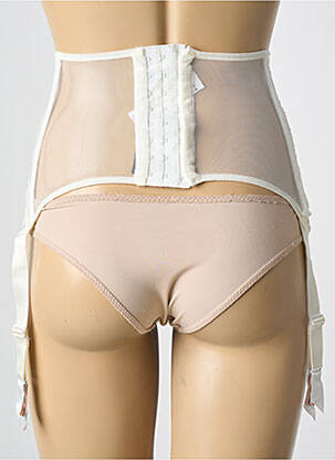 Guêpière/porte-jarretelle avec armature beige CHANTAL THOMASS femme