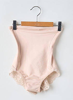 Culotte gainante broderie rose JANIRA femme