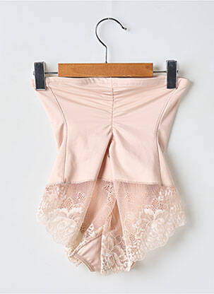 Culotte gainante broderie rose JANIRA femme