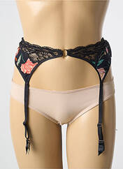 Guêpière/Porte-jarretelle noir AUBADE pour femme seconde vue