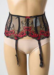 Guêpière/Porte-jarretelle noir AUBADE pour femme seconde vue